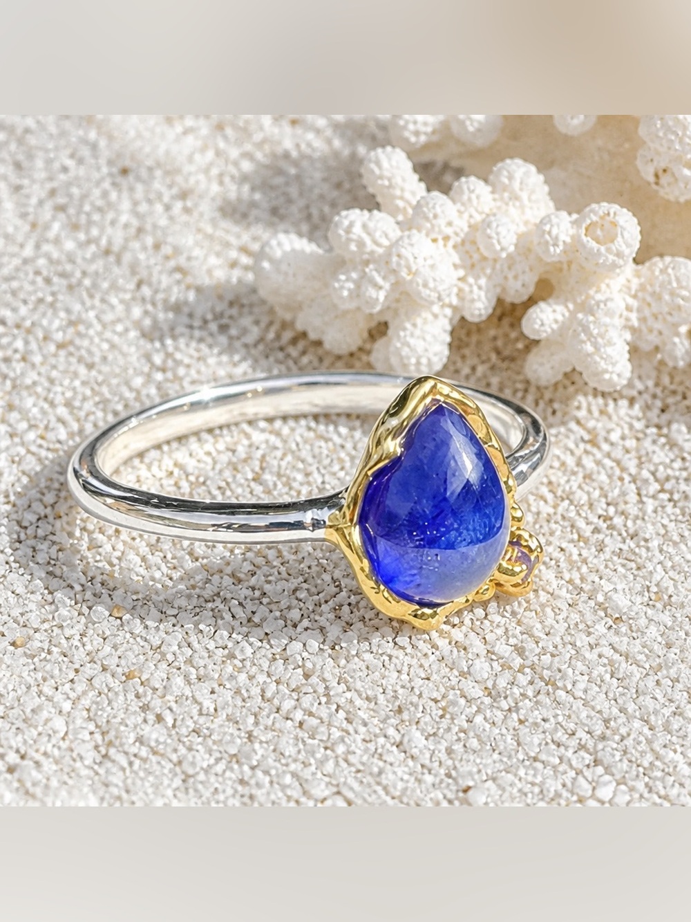 NEW! Sapphire & Amethyst Ring